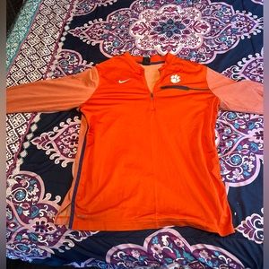Nike NCAA FOOTBALL Crimson tiger dri fit pull over shirt